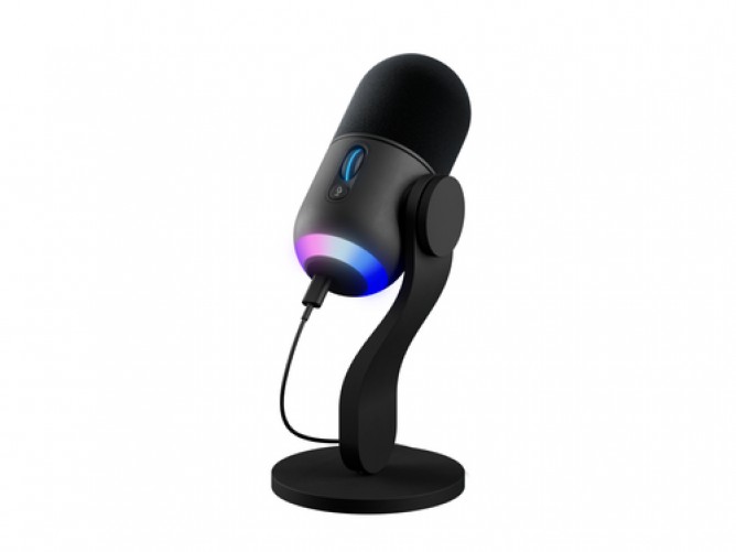 Microfono Logitech G Yeti Gx 96 Khz, Alambrico, USB, Negro