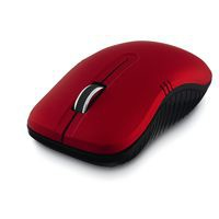 Mouse Verbatim Inalambrico Optico, 1200 dpi, Nano Receptor Puerto USB 2.0, Pila Aa Incluida, Color Rojo