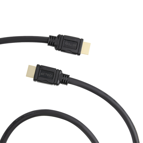 Cable Acteck HDMI a HDMI Alta Velocidad 4K, 1.5m, Negro