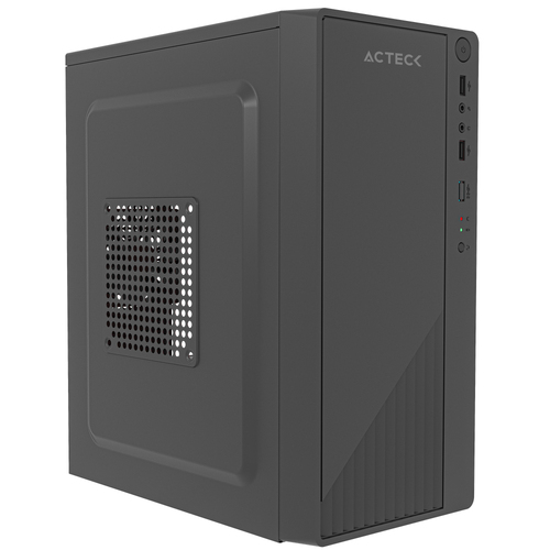 Gabinete Acteck Kioto GC220F, Mini Torre, Mini-itx, Micro-ATX, Fuente 500W, Negro