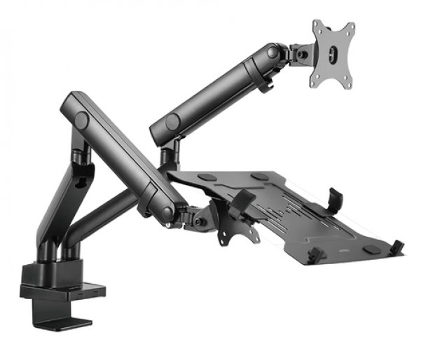 Soporte para Monitor y Laptop Acteck Enforce Motion SM636, Negro