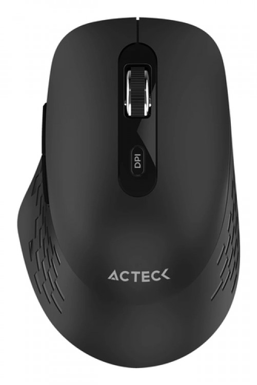 Mouse Inalambrico Acteck Optimize Flow MI480, 1600dpi, 2.4 GHz, 6 Botones, Negro