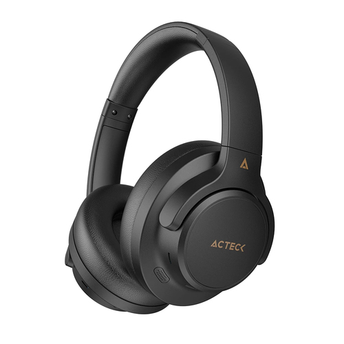 Audifonos Inalambrico Acteck Hype Epic HP750, Bluetooth, 3.5mm, Cancelacion de Ruido, Negro