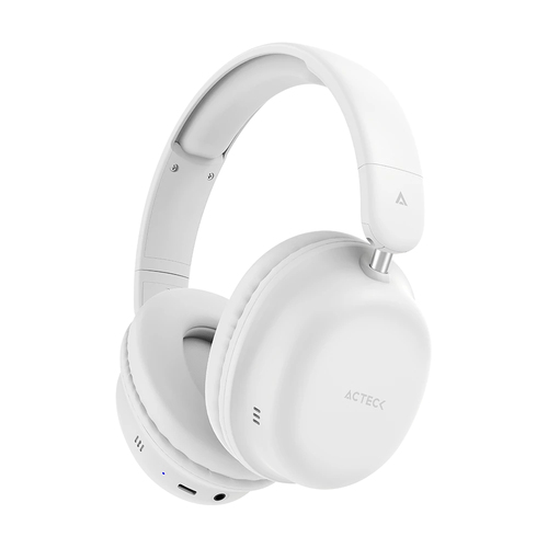 Audifonos Inalambricos Acteck Honour 2 Plus HP626, Cancelacion de Ruido, 3.5mm, Bluetooth, Blanco