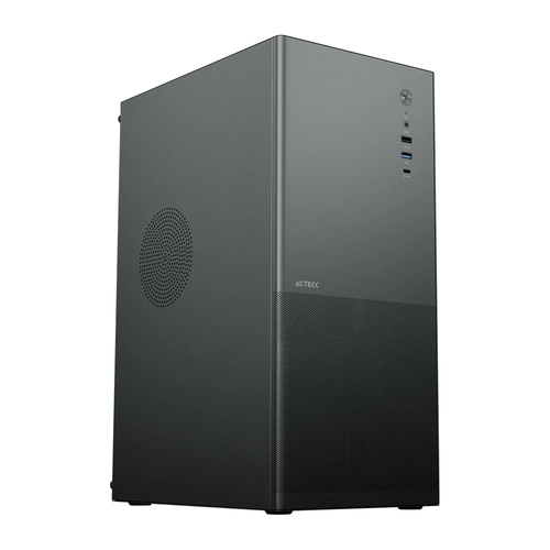 Gabinete Acteck Rex Max GM757, Media-torre, Soporta ATX/m-ATX/mini-itx, Negro