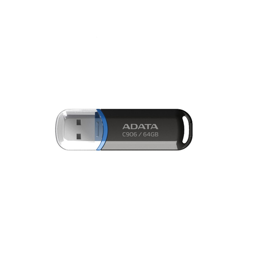 Memoria USB Adata C906 64GB USB Tipo A, 2.0, Color Negro