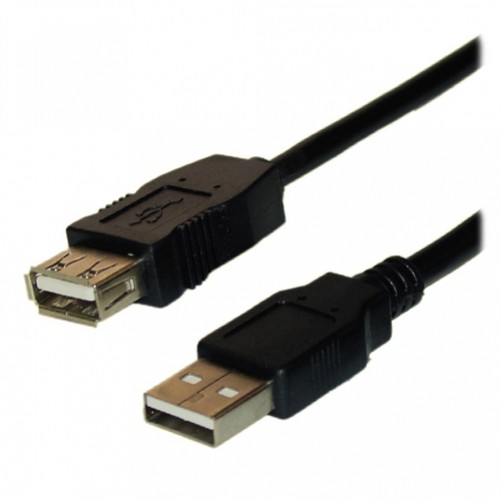 Cable Extension USB Xcase a Macho-a Hembra 1.8m Color Negro