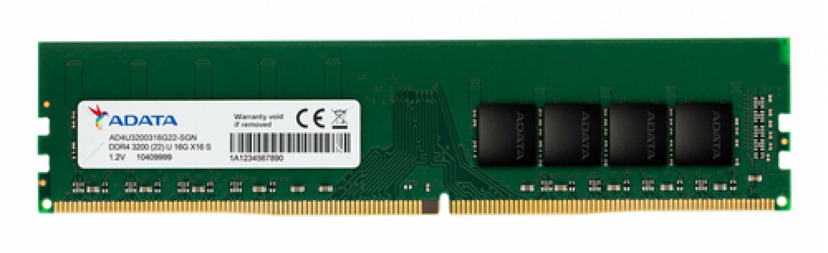 Memoria RAM Adata 16GB, DDR4, 3200MHz, PC4-25600