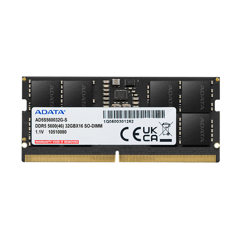 Memoria RAM Adata, 16GB, DDR5, 5600MHz, CL46, So-dimm