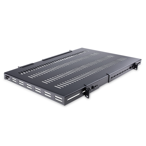 Estante Bandeja Startech Fijo Ventilado de Gabinete Rack Servidores 1U Ajustable - 113kg, (adjshelfhdv)