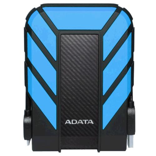 Disco Duro Externo Adata HD710 Pro, 2TB, 2.5", IPX8, USB 3.1, DC 5 V, 900 Ma, Negro/azul