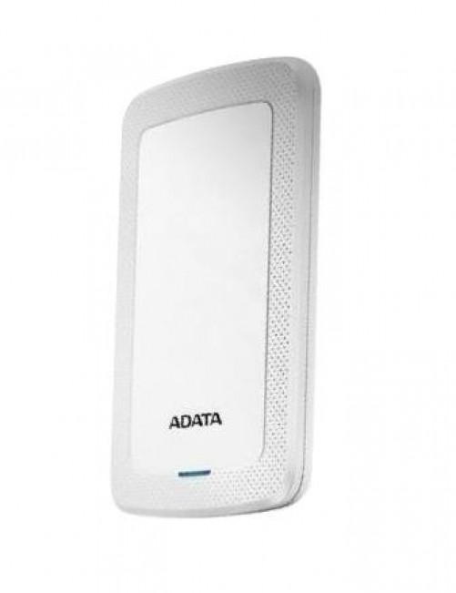 Disco Duro Externo Adata AHV300 1TB, 2.5", USB 3.1, Slim, Color Blanco
