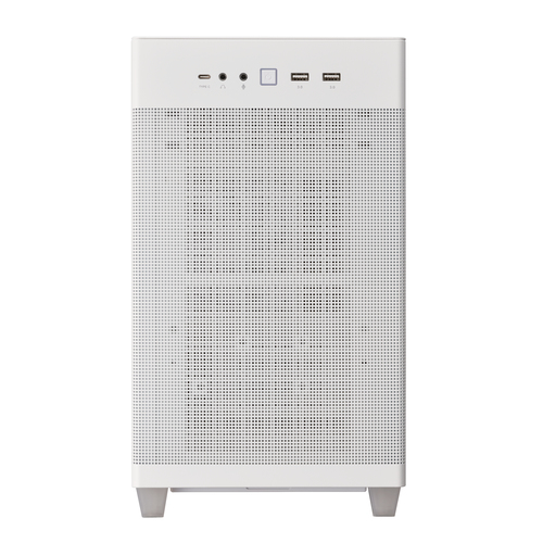 Gabinete Asus Prime AP201 Microatx Case Mini Tower, PSU No, Vent. 1x 120 mm, Blanco