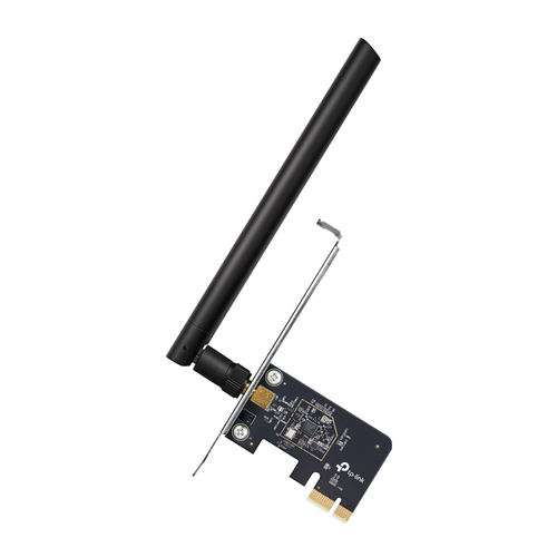 Tarjeta de Red PCIe TP-Link AC600 Inalambrica de Doble Banda 433Mbps 5GHz y 200Mbps 2.4GHz