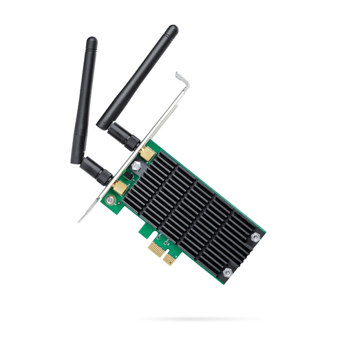 Tarjeta de Red Inalambrica TP-Link Archer T4E PCI Express, Wi-fi 5 (802.11ac)