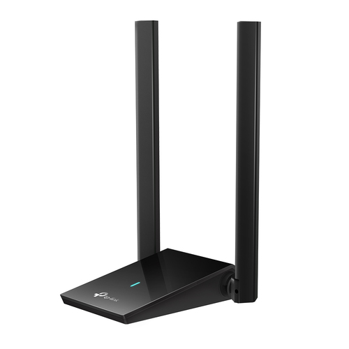 Tarjeta de Red Inalambrica TP-Link Ax 1800 Archer TX20U Plus USB, Banda Dual, 1800 Mbit/s, Negro