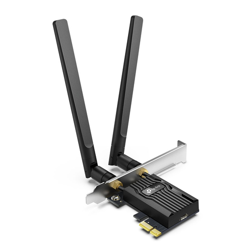 Tarjeta de Red PCI-e TP-Link Archer TX55E Wi-fi 6, Bluetooth 5.2, 2402Mbps, Bracket Bajo Perfil Dual Band