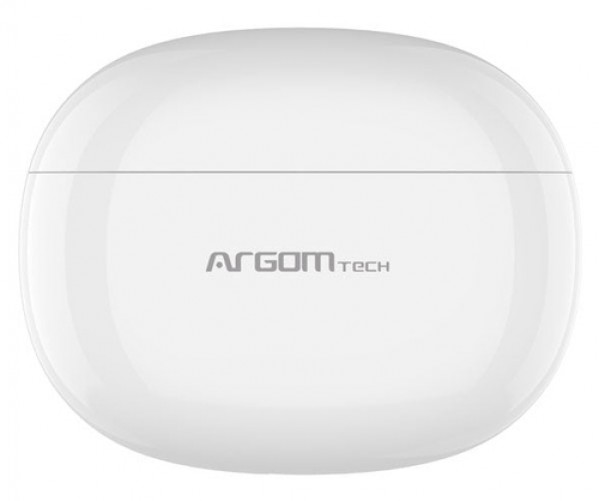 Audífonos Argomtech ARG-HS-5055PK Intra Auditivo, True Wireless Stereo (tws), Bluetooth, Blanco