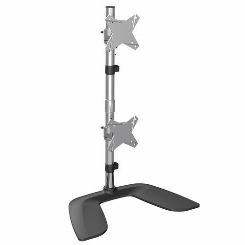Soportes de Pantalla Startech.com Color Negro, Plata, Material Aluminio, Plástico