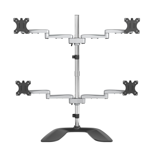 Soportes de Pantalla Startech.com Color Negro, Plata