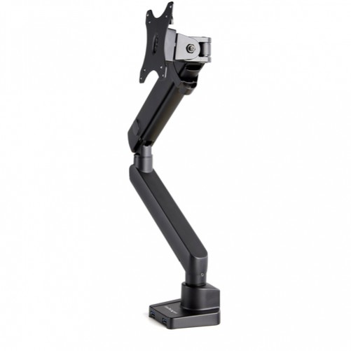 Soportes de Pantalla Startech.com ARMSLIM2USB3 Color Negro, Material Aluminio