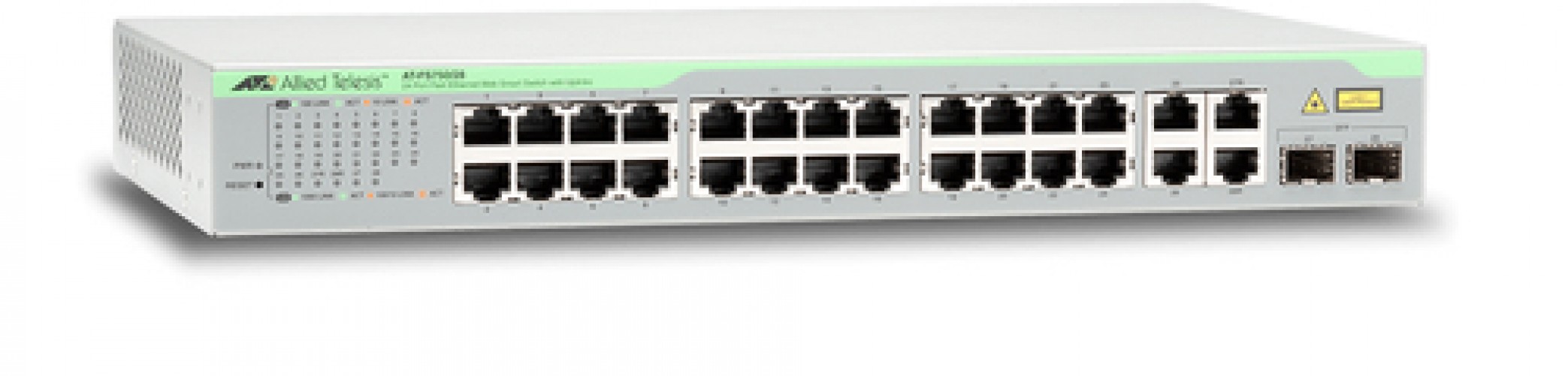 Switch Allied Telesis AT-FS750/28-10 Gestionado, RJ-45 28, Fast Ethernet (10/100), 1U, Gris