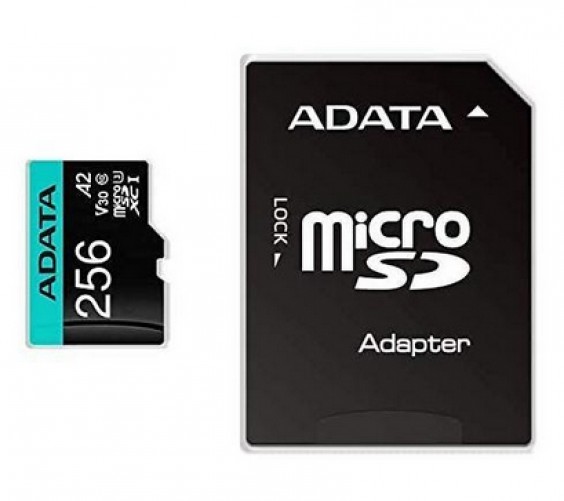 Memoria Adata Premier Pro 256 GB, Velocidad 100 MB/s, Clase 10