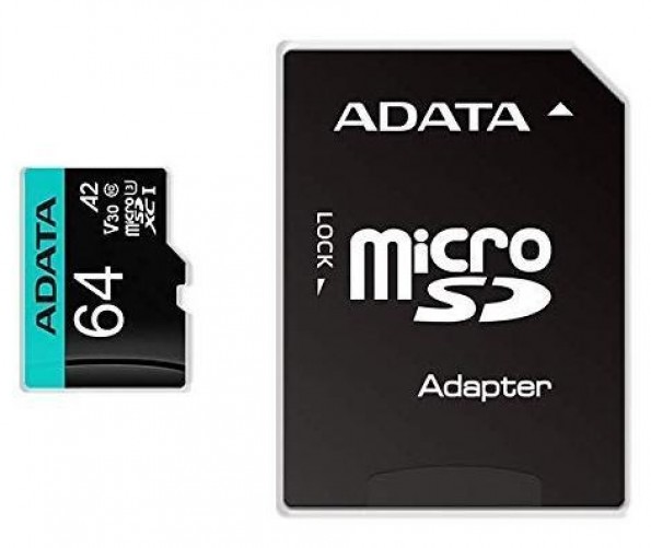 Memoria Adata Premier Pro 64 GB, Velocidad 100 MB/s, Clase 10