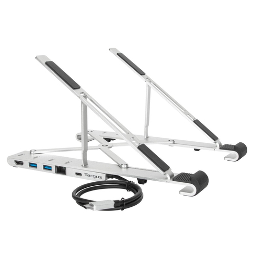 Soporte Targus AWU100005GL Soporte para Computadora Portátil, 10" A 15.6", Plata