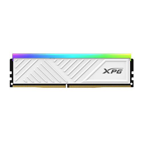 Memoria RAM XPG Spectrix D35G, 3200MHz, 16GB, DDR4, RGB, PC4-25600, Blanco
