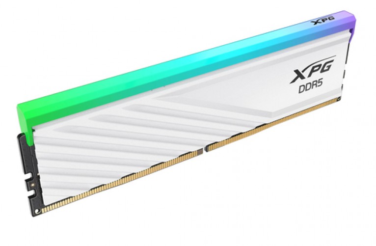 Memoria RAM XPG Lancer Blade RGB 8GB DDR5, 5600MHz, Cl 46, Blanca