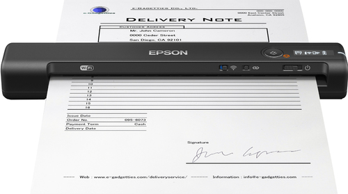 Escaner Epson Workforce B11B253201 Resolución 600 x 600 dpi, Escáner a Color, USB, Negro