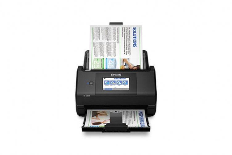 Escaner Epson Workforce B11B258201 Resolución 600 x 600 dpi, Escáner a Color, USB, Negro