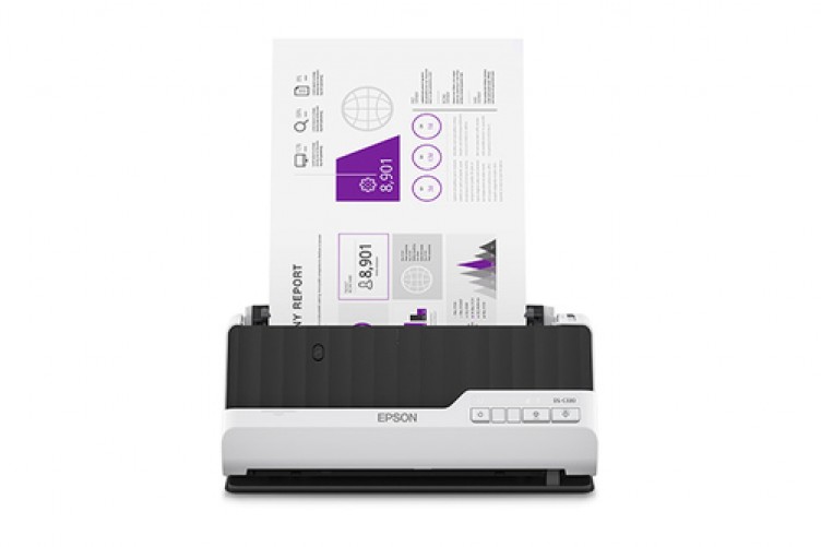 Escaner Epson DS-C330 USB, Negro, Gris