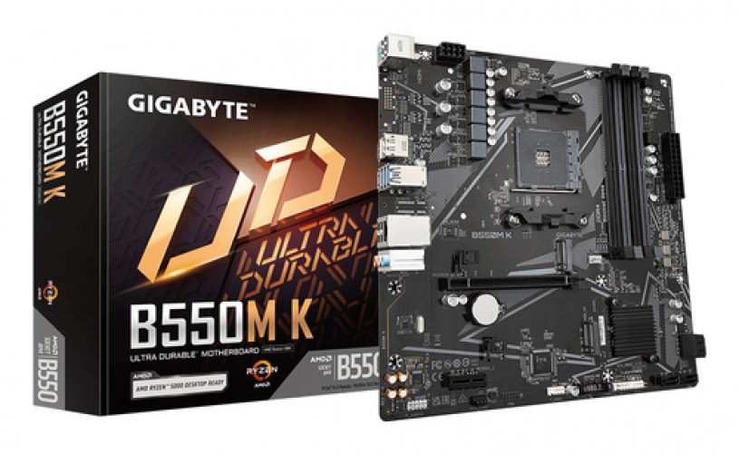 Tarjeta Madre Gigabyte B550M K, Socket AM4, DDR4, Micro ATX