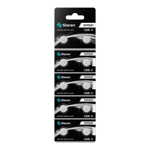 Batería Steren BAT-SR920 óxido de Plata, 1.55 V