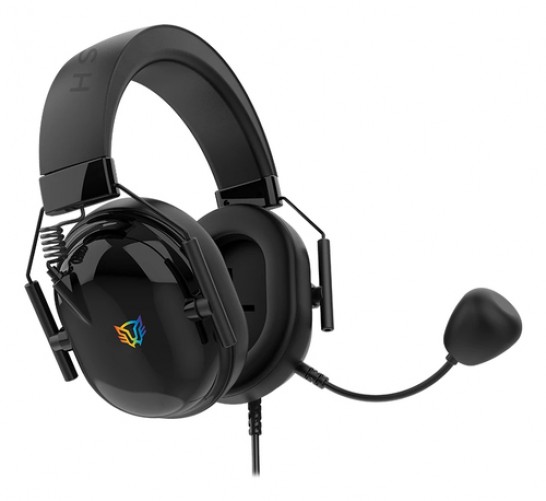 Audífonos Balam Rush Aviator Level HA757 Diadema, Alámbrico, 3.5 mm, USB, Negro