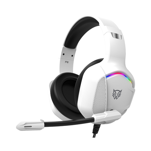 Audífonos Balam Rush BR-941198 Diadema, Alámbrico, 3.5 mm, USB, Negro, Blanco