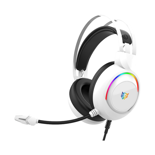 Audífonos Balam Rush BR-941211 Diadema, Alámbrico, 3.5 mm, USB, Blanco