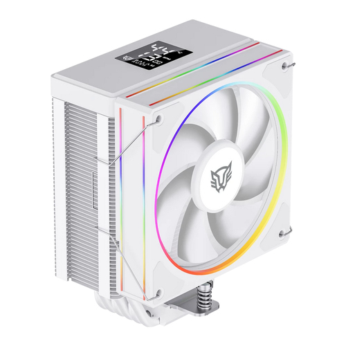 Disipador Balam Rush Heliux Pro HEX65 12 cm, 2200 rpm, Blanco
