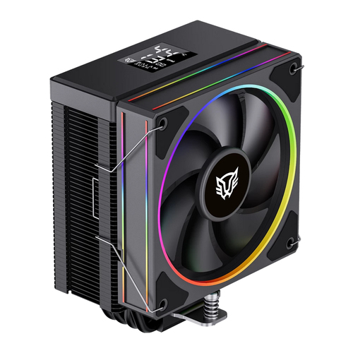 Disipador Balam Rush Heliux Pro HEX55, 120mm, Max 2000rpm, AMD/intel, Negro
