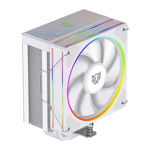 Disipador Balam Rush Heliux Pro HEX50 12 cm, 2200 rpm, Blanco