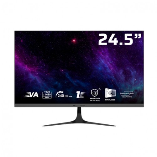 Monitor Gamer Balam Rush Cosmos Edge MCE245P LED 24.5", Full HD, G-sync/freesync, 240Hz, HDMI/DP, Bocinas, Negro