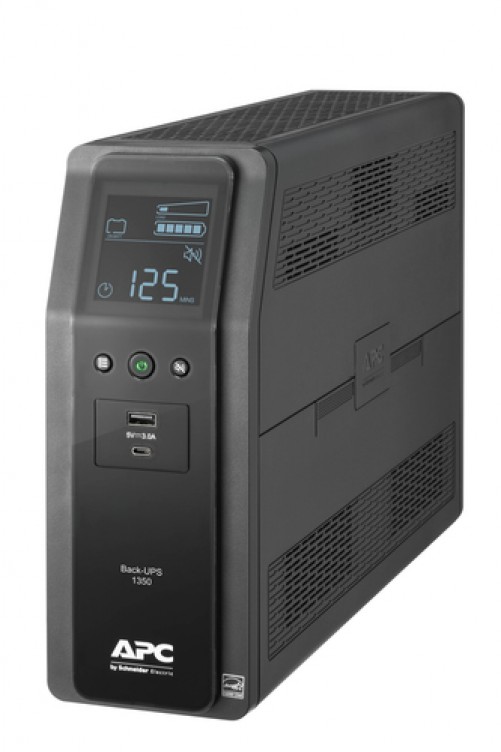No Break APC BR1350M2-LM 1.35 kVA / 810 W, 1080 J, Entrada 147 V, 10 Salidas AC, Negro