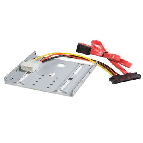 Kit Adaptador Startech (BRACKET25SAT) Bandeja de Montaje Unidad de Disco Duro SATA de 2,5 Pulgadas a 3,5