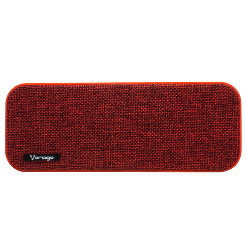 Bocinas Portatil Vorago BSP-150, Bluetooth, Micro SD, USB, Roja