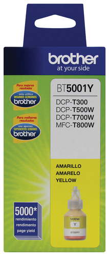 Cartucho de Tinta Brother BT5001Y, Amarillo, 5000 Paginas