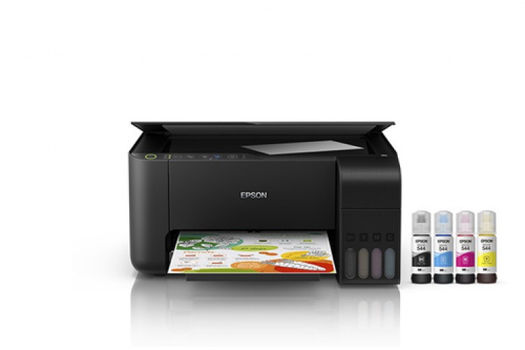 Impresora Multifuncional Epson Ecotank L3250, WiFi, Imprime, Copia, Escanea, Negro 33 ppm, Color 15 ppm