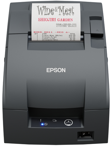 Impresora de Recibo Epson TM-U220IIB Matriz de Punto, Impresora de Tpv, Alámbrico, Gris