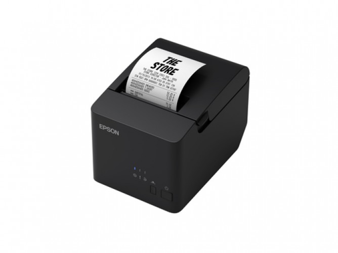 Miniprinter Termica Epson TM-T20IVL, 250 mm por Segundo, Resolucion 203x203 dpi, Interfaces USB Y Serial RS-232, Cortador Automatico.